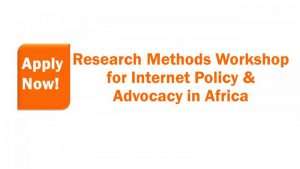 Research Methods Workshop for Internet Policy & Advocacy