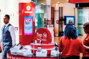 Vodacom Group Ltd. Headquarters And Phone Store As Revenue Rises