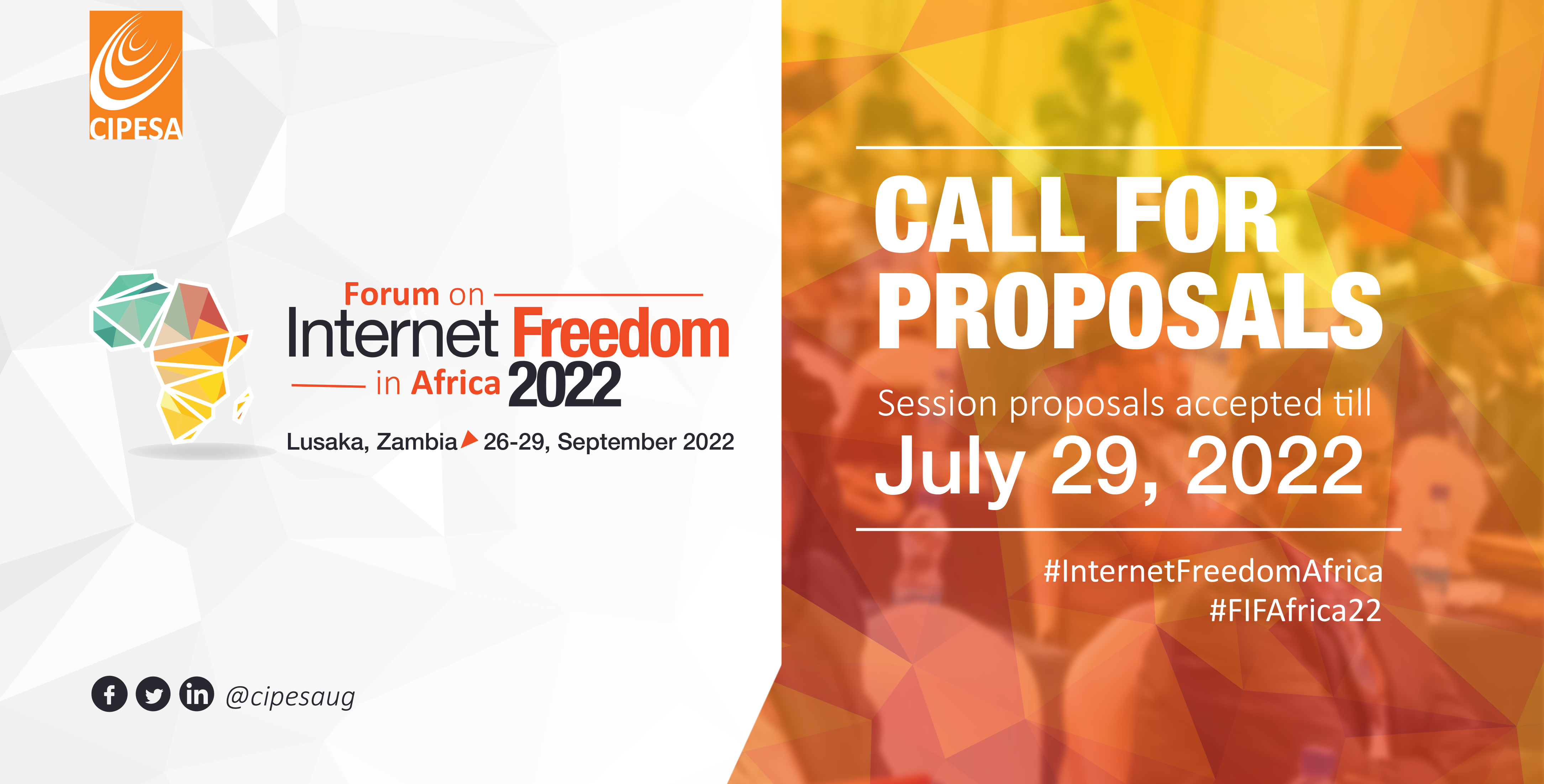 FIFAfrica22: Call for Proposals, Registration Now Open