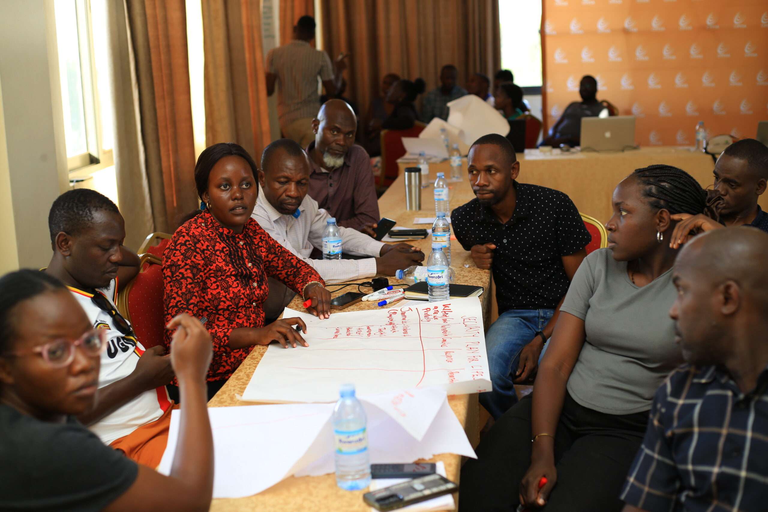 Journalists at a Training