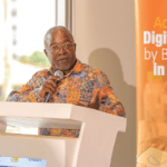 Peter G. Mwesige, Ph.D., giving opening remarks